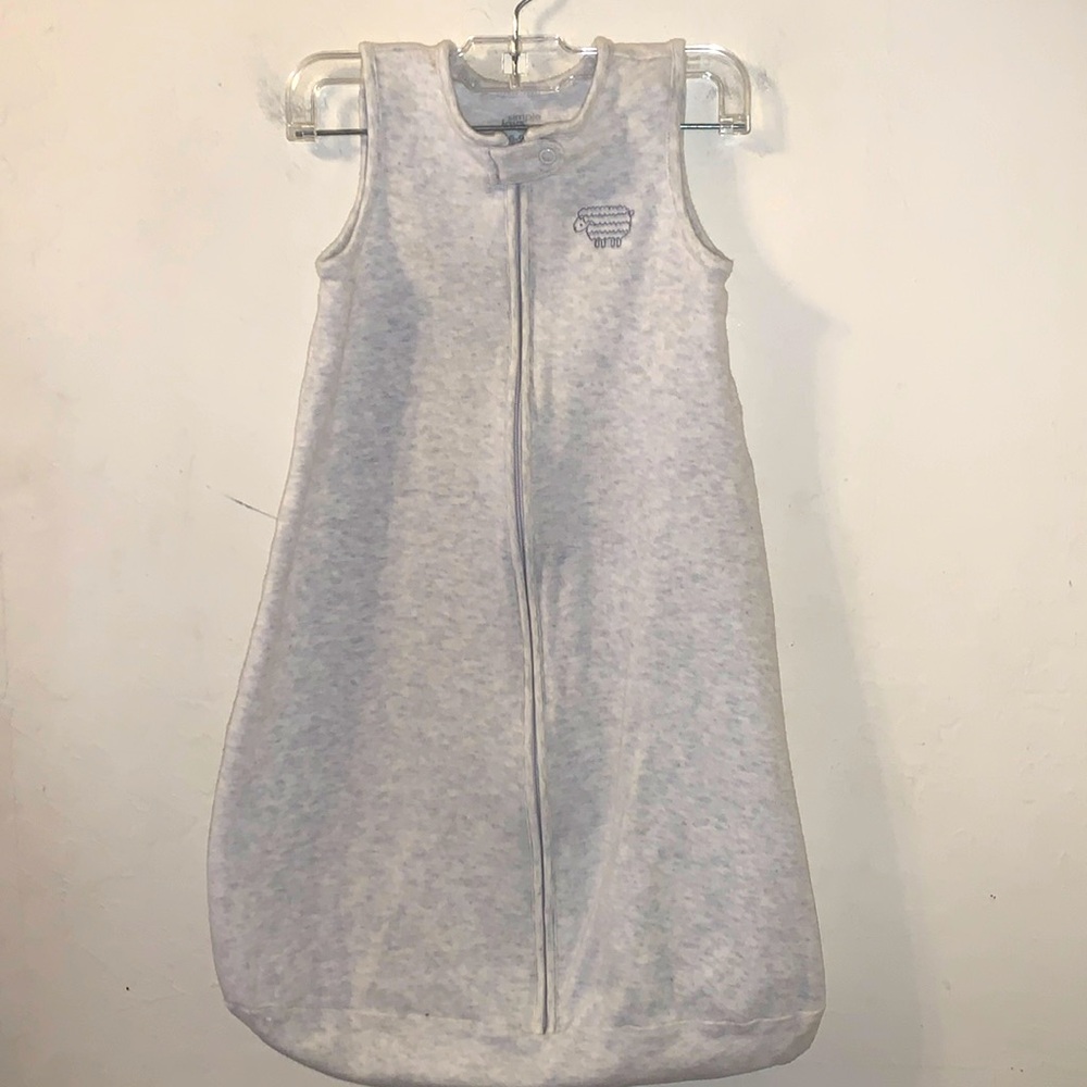 Kids-Baby Carter's Simple Joys Lamb Onesie sleepsack- 6-9 months